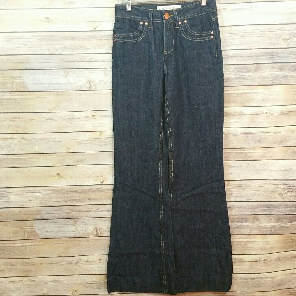 Gorman High Waist Flared Sailor Style Jeans Size 24